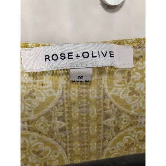 Rose+Olive Floral Blouse - Picture 4 of 5